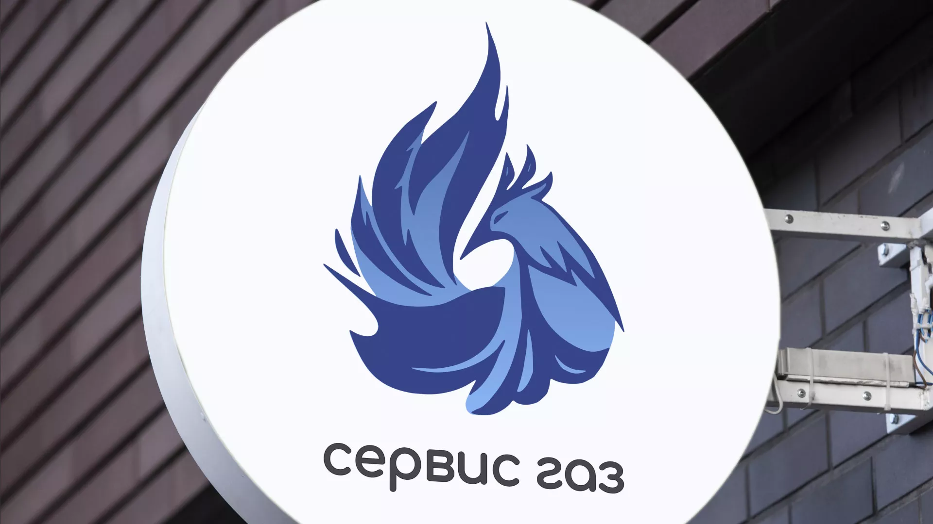 Создание логотипа «Сервис газ» в Железногорске